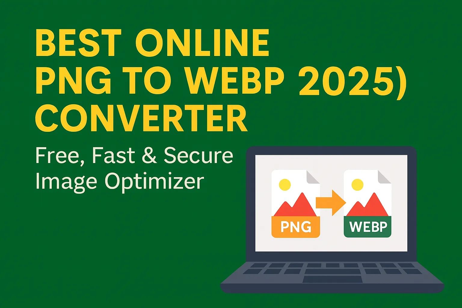 Best Online PNG to WebP Converter in India (2025): Fast, Free & SEO-Friendly Tool